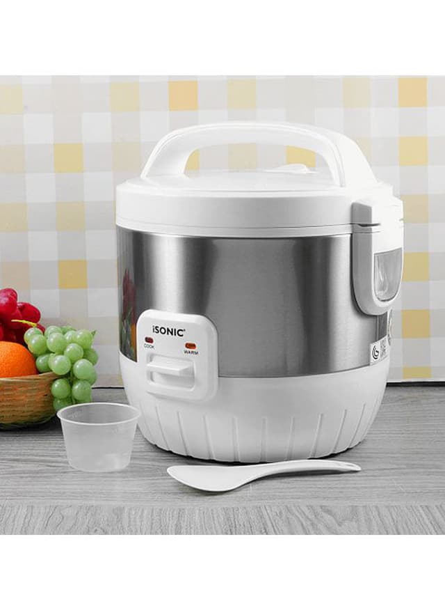 جهاز طهي الأرز بسعة 1.8 لتر وقوة 762 واط Automatic Rice Cooker - ISONIC