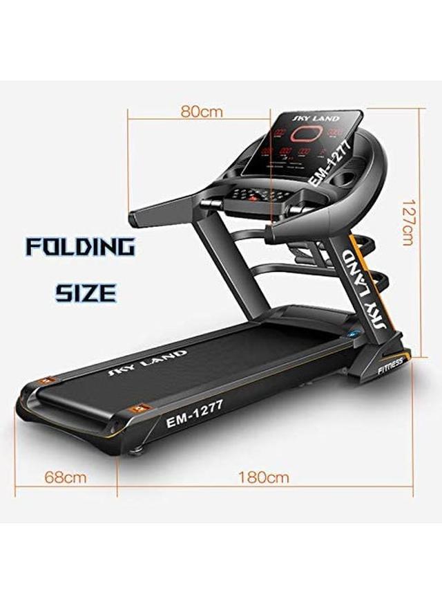 جهاز جري تريدميل احترافي بسرعة 18 كم/س بقوة 5.5 حصان Powerful Treadmill - SkyLand