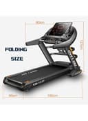 جهاز جري تريدميل احترافي بسرعة 18 كم/س بقوة 5.5 حصان Powerful Treadmill - SkyLand