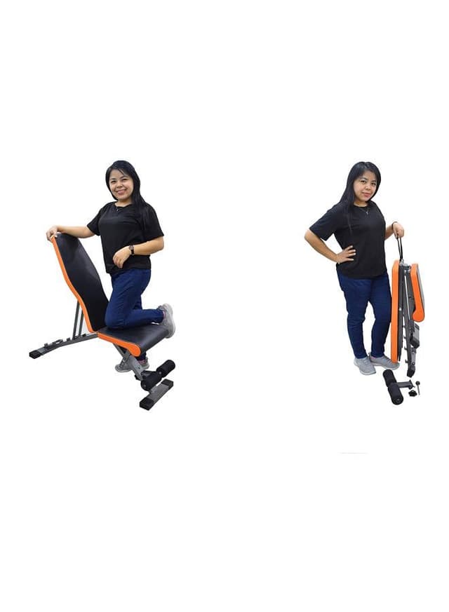 SkyLand SKY LAND EM1853 Unisex Adult Multifunction Adjustable Weight Bench Black, L 112 x W 33 X H 41 cm