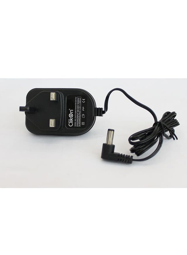 ClikOn 2 Piece Rechargeable LED Flashlight Torch Silver