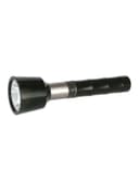 Krypton Rechargeable LED Flashlight Black/Silver/Clear