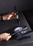 Krypton Rechargeable LED Flashlight Black/Silver/Clear