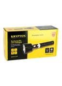 Krypton Rechargeable LED Flashlight Black/Silver/Clear