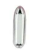 Krypton Rechargeable LED Emergency Light With USB & Solar Charger Jacks Pink/Black