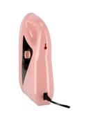 Krypton Rechargeable LED Emergency Light With USB & Solar Charger Jacks Pink/Black
