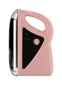 Krypton Rechargeable LED Emergency Light With USB & Solar Charger Jacks Pink/Black