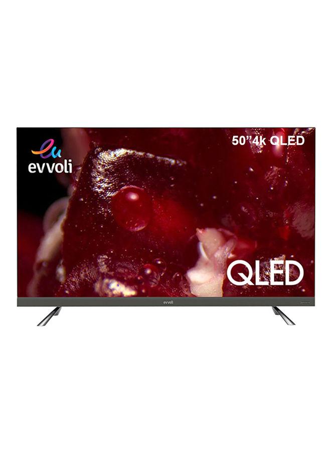 evvoli 50 Inch 4k QLED Android Smart Tv With Bulit in Evvo Sound bar 50EV350QA Black