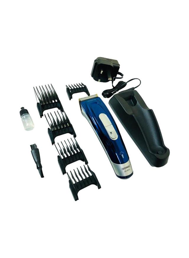 ISONIC Rechargeable Hair Trimmer Blue/Silver 20cm - SW1hZ2U6MjgyNTY0