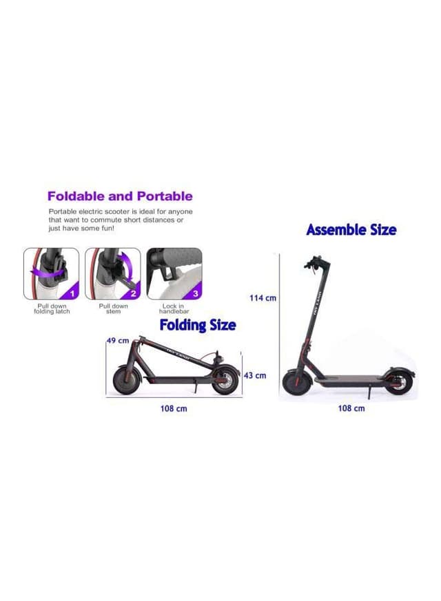 سكوتر كهربائي للكبار بسرعة 30 كم/س SkyLand Tubeless Electric Scooter