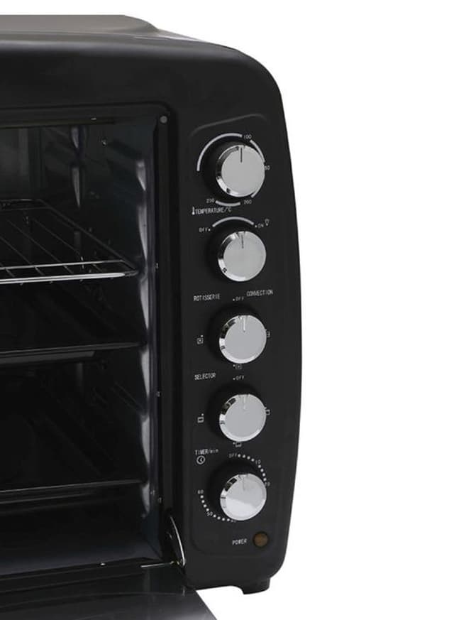 فرن كهربائي كبير بسعة 105 لتر 2800 واط نوبل NOBEL Electric Oven With Rotisserie And Convection Function