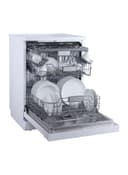 evvoli Dishwasher 7 programs 14 place setting 3 baskets White