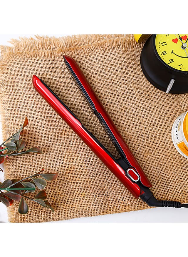 Krypton Ceramic Hair Straightener Red 750g