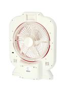 Krypton 12 Inch Rechargeable Box Fan With LED Night Light 60 W KNF111 White/Pink - SW1hZ2U6MjYwODYz