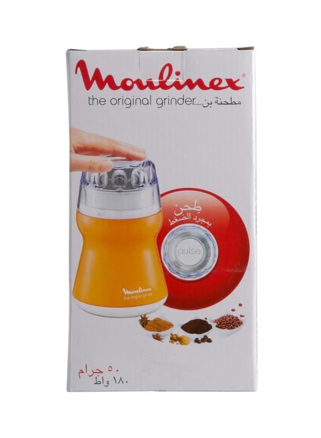 مطحنة قهوة بقدرة 180 وات Moulinex Electric Coffee Grinder