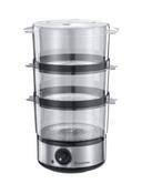 قدر الطبخ بالبخار سعة 7 لتر Russell Hobbs 3 Tier Food Steamer - SW1hZ2U6MjU1MjUw