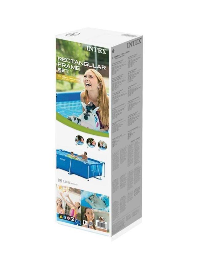 INTEX Rectangular Frame Pool - SW1hZ2U6MjQ1MzM4