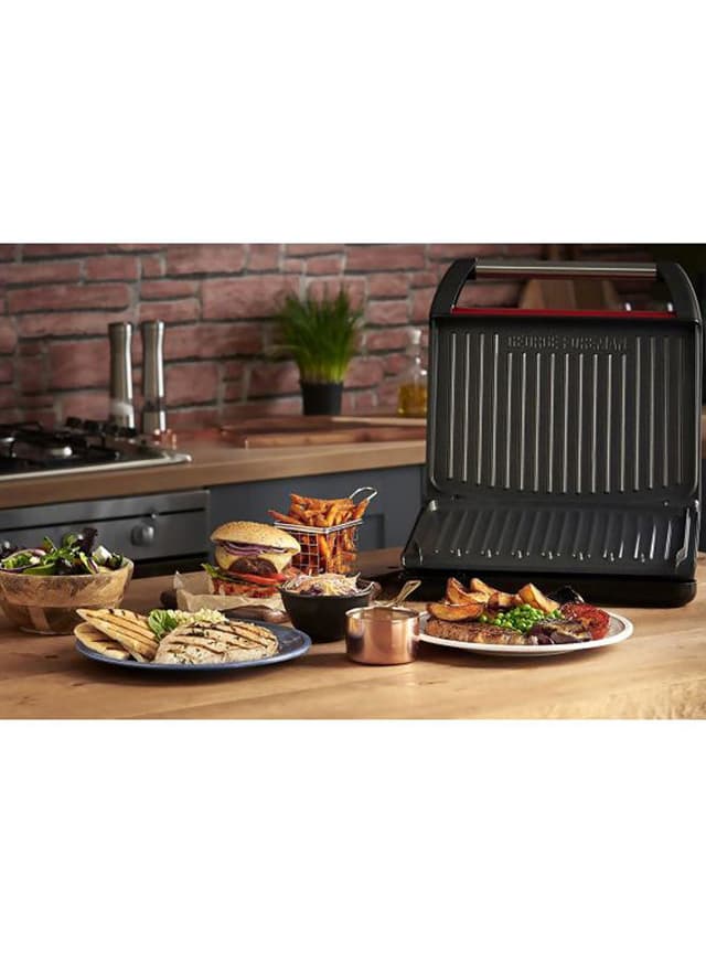 Russell Hobbs George Foreman Entertaining Steel Grill 1850 W 25050 Red/Black