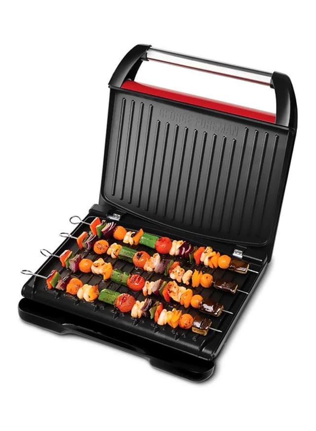 Russell Hobbs George Foreman Entertaining Steel Grill 1850 W 25050 Red/Black