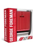 Russell Hobbs George Foreman Entertaining Steel Grill 1850 W 25050 Red/Black