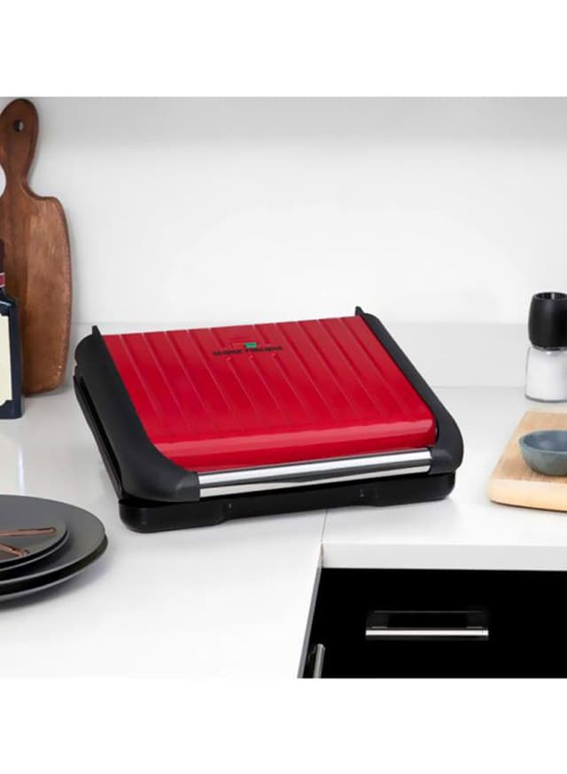 Russell Hobbs George Foreman Entertaining Steel Grill 1850 W 25050 Red/Black