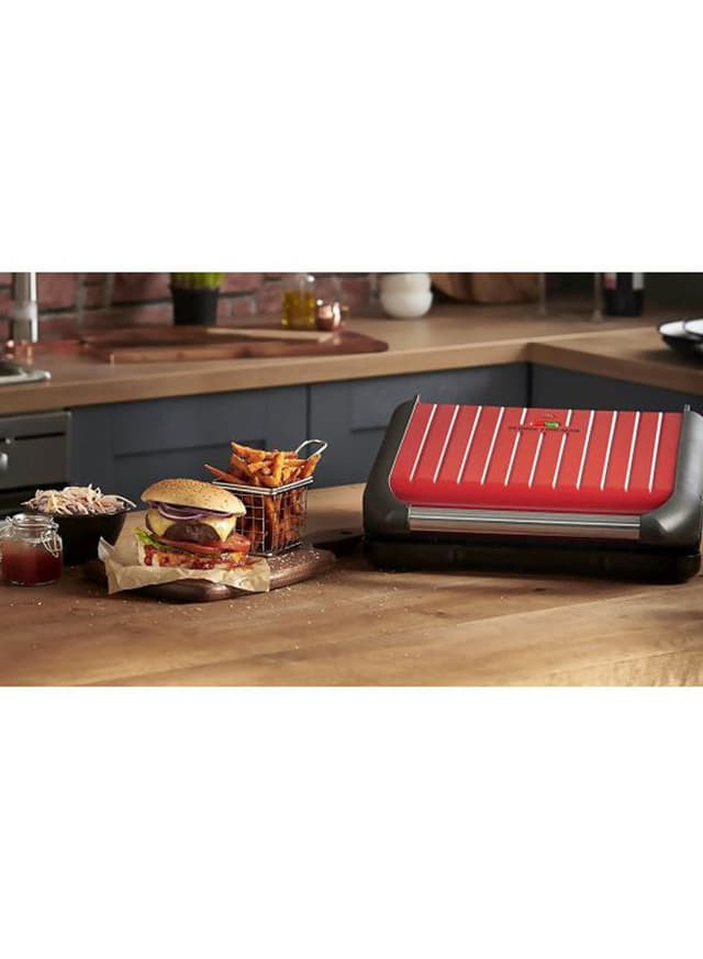 Russell Hobbs George Foreman Entertaining Steel Grill 1850 W 25050 Red/Black