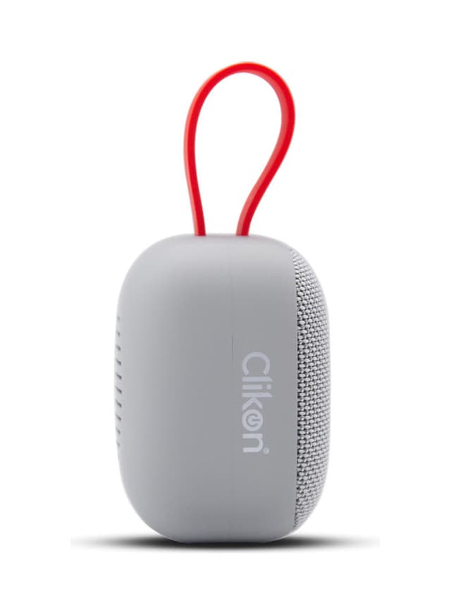 ClikOn Waterproof Bluetooth Speaker CK834 GREY Grey