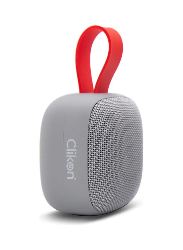 ClikOn Waterproof Bluetooth Speaker CK834 GREY Grey - SW1hZ2U6MjY3MjE4