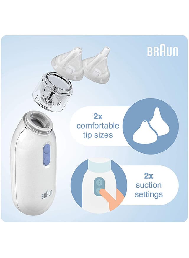 BRAUN Electric Nasal Aspirator 2