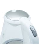 ClikOn Glass Body Electric Kettle With LED Glow Indicator 1.7 l 1850 W CK5128 White/Clear