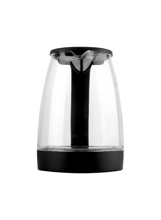evvoli Kettle Glass Body 1.7 l 1850 W EVKA KE17MB Clear/Black