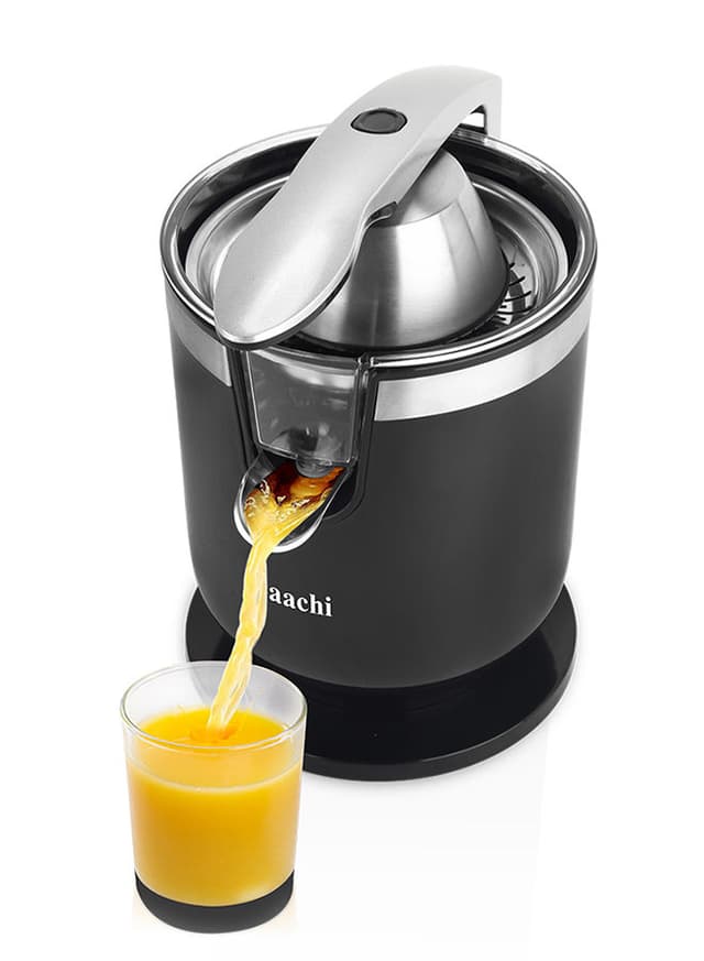 عصارة برتقال يدوية Saachi Juicer Electric With Stainless Steel Filter