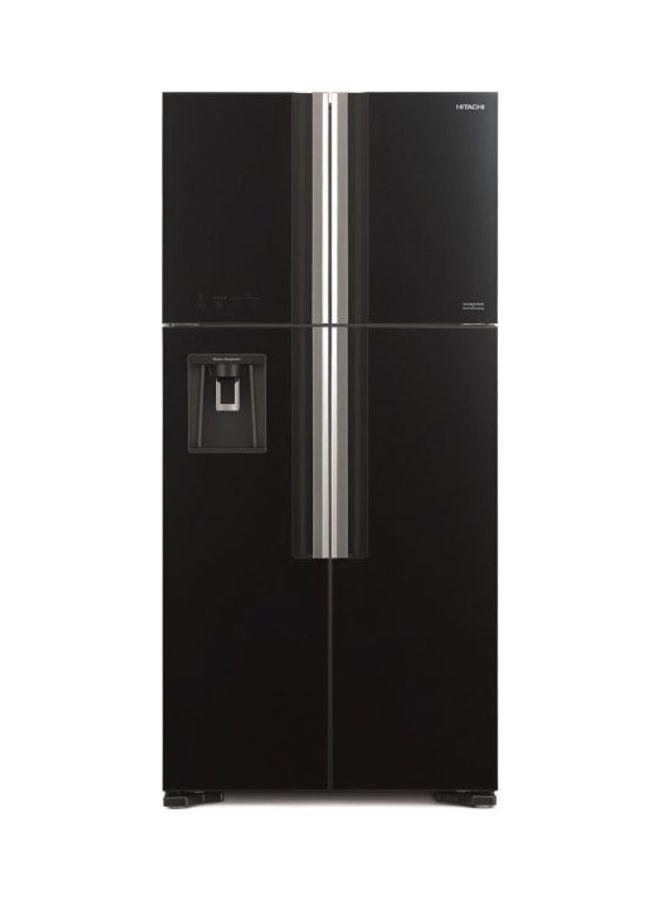 ثلاجة ببابين سعة 760 لتر Hitachi French Door Refrigerator