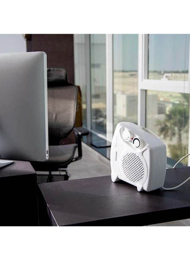 مدفأة كهربائية 2000 واط - أبيض Room Heater 2000W White