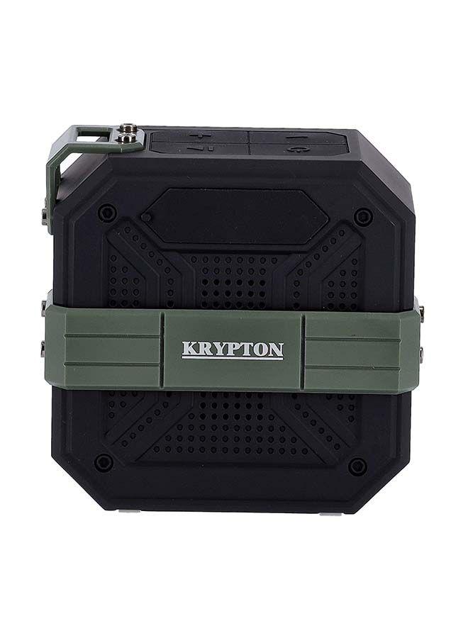 مكبر صوت بلوتوث محمول أسود Krypton Portable Speaker