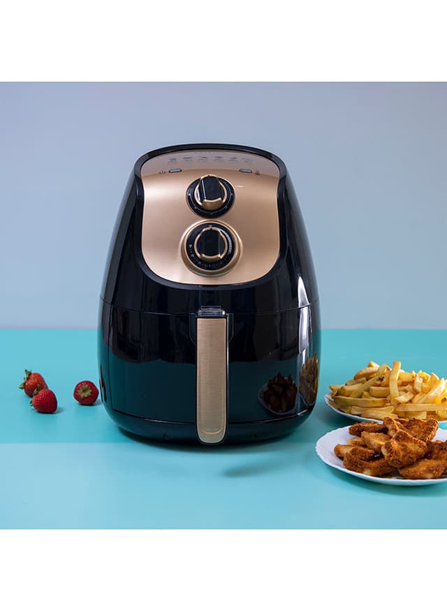 قلاية بالهواء الساخن 1500واط 3.5 لتر كريبتون Krypton 3.5 l 1500 W Rapid Air Circulation System With Air Fryer
