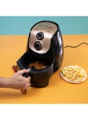 قلاية بالهواء الساخن 1500واط 3.5 لتر كريبتون Krypton 3.5 l 1500 W Rapid Air Circulation System With Air Fryer