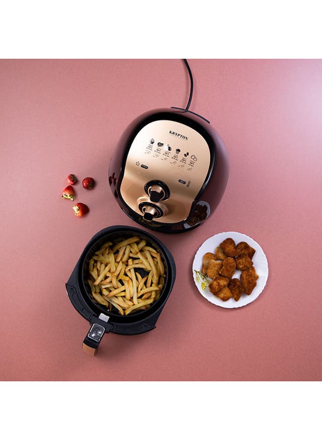 قلاية بالهواء الساخن 1500واط 3.5 لتر كريبتون Krypton 3.5 l 1500 W Rapid Air Circulation System With Air Fryer