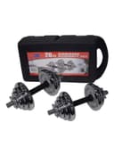 SkyLand 18-Piece Dumbell Set With Case 20kg - 130364