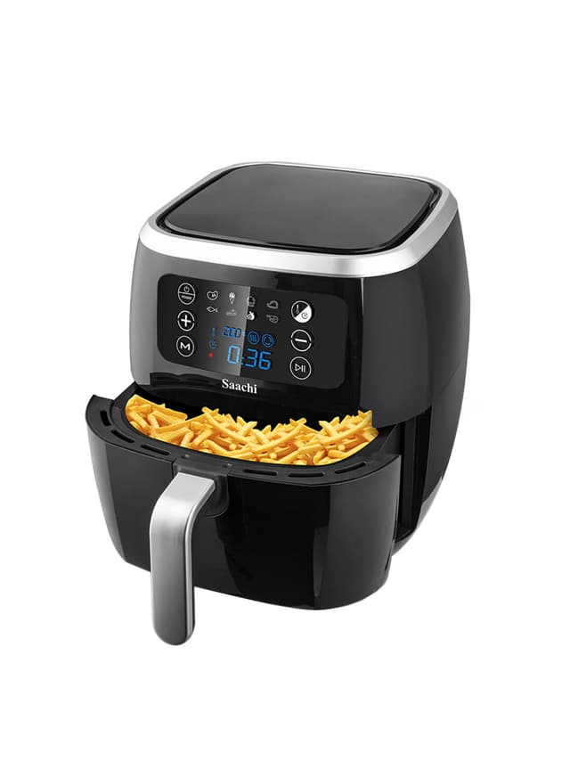 مقلاة هوائية تعمل باللمس 7 لتر 1800 واط Saachi - Air Fryer with an LED Display Touch 