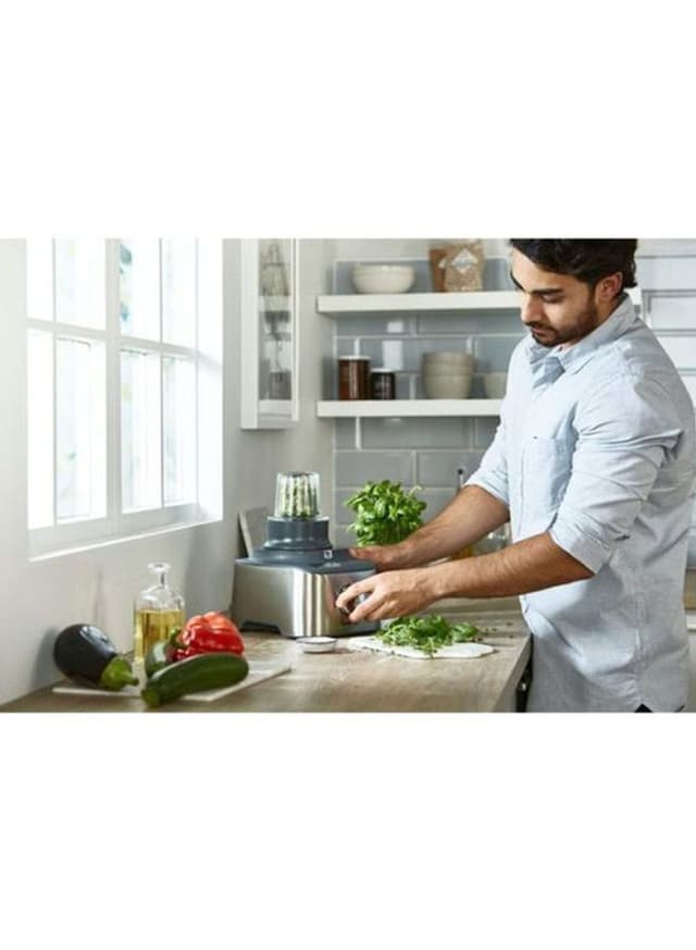 Kenwood Multipro Compact Plus Food Processor & Blender with Digital Weighing Scale 800 W FDM312SS silver/Grey/Clear