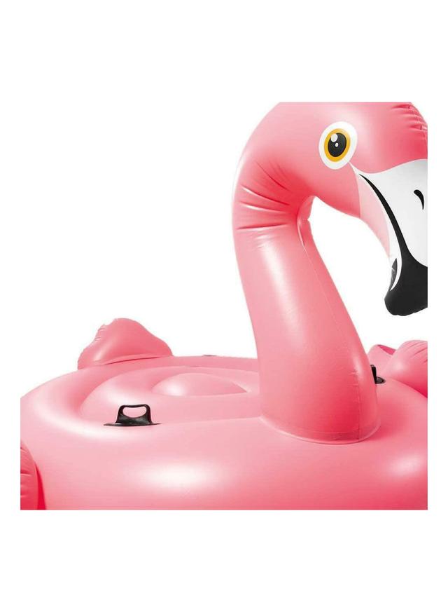 جزيرة عائمة قابلة للنفخ بتصميم طائر فلامينجو كبير | Mega Flamingo Inflatable Pool Float