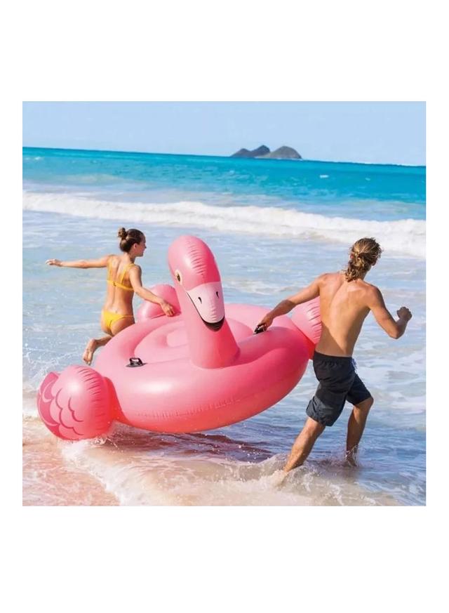 جزيرة عائمة قابلة للنفخ بتصميم طائر فلامينجو كبير | Mega Flamingo Inflatable Pool Float - SW1hZ2U6MjU2MDIx