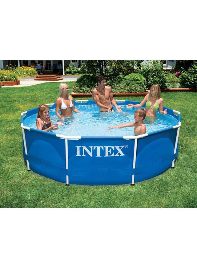 INTEX Prism Frame Round Swimming Pool 366x76cm - SW1hZ2U6MjQ2NDU2