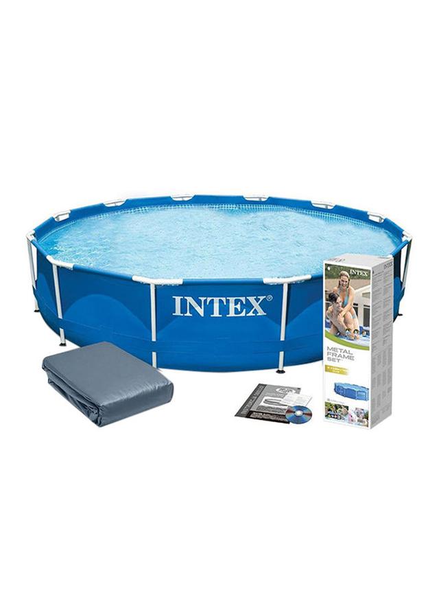 INTEX Prism Frame Round Swimming Pool 28210 366x76cm - SW1hZ2U6MjQ2MTkz