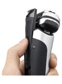 BRAUN Series 9 Wet And Dry Cross Cutting Action Shaver Including Clean And Charge System And Travel Case Black/Silver 15.5x25x15.7cm - SW1hZ2U6MjM5MzUx