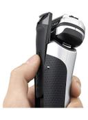 BRAUN Series 9 Wet And Dry Cross Cutting Action Shaver Including Clean And Charge System And Travel Case Black/Silver 15.5x25x15.7cm - SW1hZ2U6MjM5MzM5