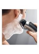 BRAUN Series 9 Wet And Dry Cross Cutting Action Shaver Including Clean And Charge System And Travel Case Black/Silver 15.5x25x15.7cm