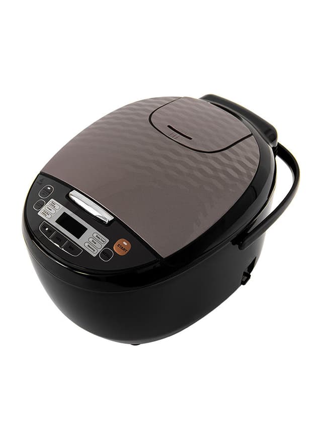 evvoli Rice Cooker with Steamer 7 programmed Function 5 l 860 W EVKA RC5006B Black