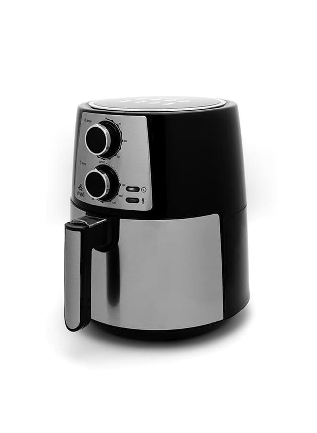 evvoli Air Fryer Timer And Adjustable Temperature Control With 2 Years Warranty 3.5 l 1400 W EVKA AF3501B Black/Grey